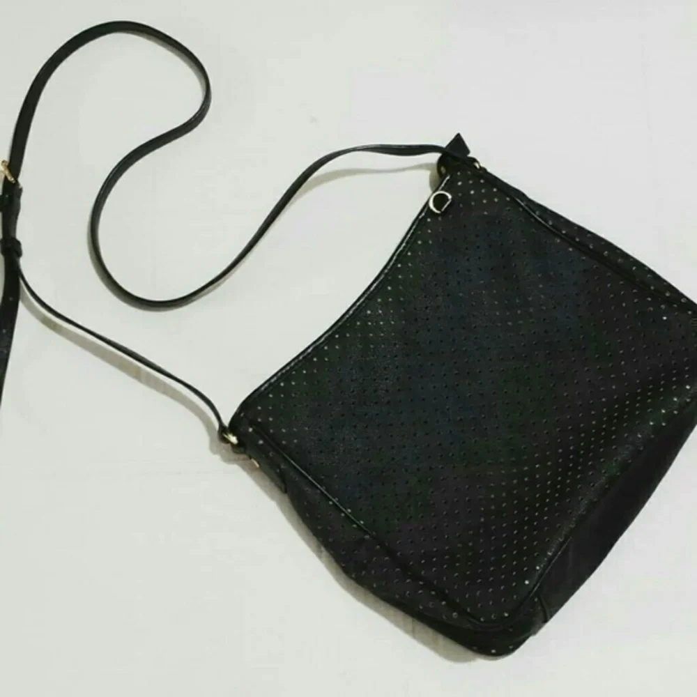 Michael Kors Perforated Leather Signature Bag